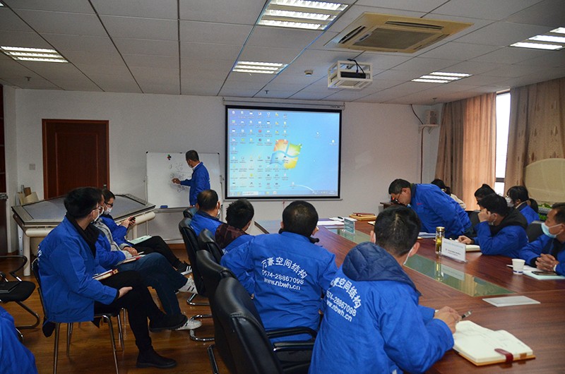 寧波萬豪空間結構工程有限公司膜結構專業知識宣講會