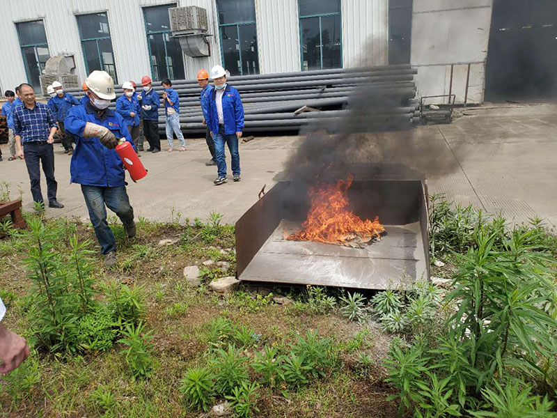 萬豪空間結構防火防爆應急演練活動圓滿完成