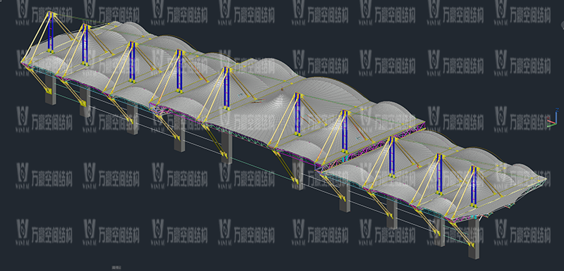 汕尾市體育中心（一期）工程田徑場膜結構項目