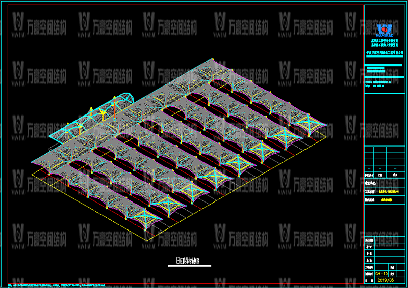 烏蘭縣茶卡景區旅游扶貧基礎設施項目（二期）膜結構工程竣工