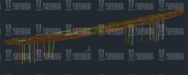 四川南充電影學院景觀膜結構項目竣工