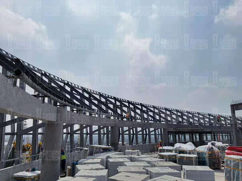 紹興國際會展中心一期B區會議中心 PTFE外立面網格膜工程竣工