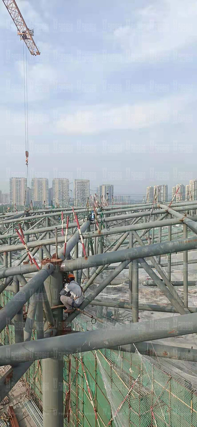 杭州亞運會棒（壘）球體育文化中心膜結(jié)構項目開始施工