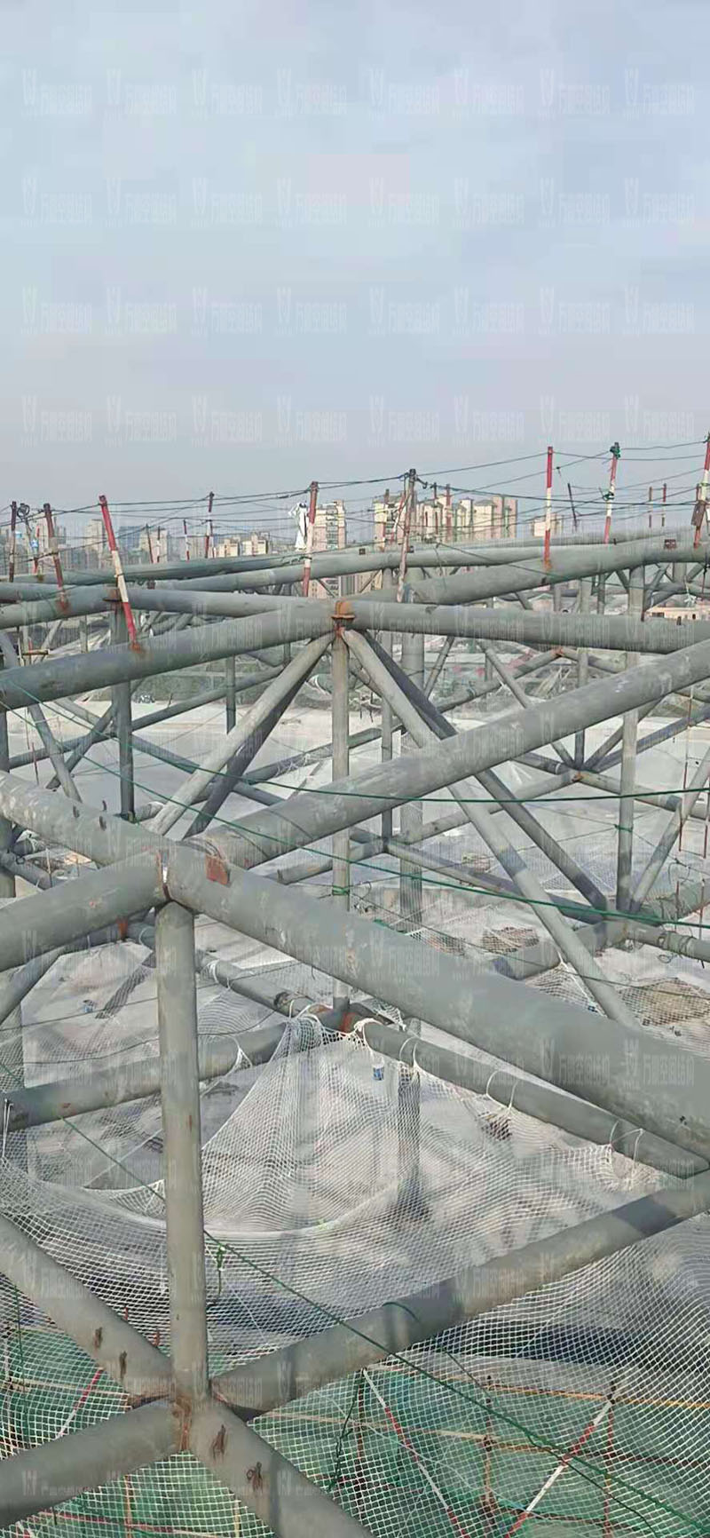 杭州亞運會棒（壘）球體育文化中心膜結(jié)構項目開始施工