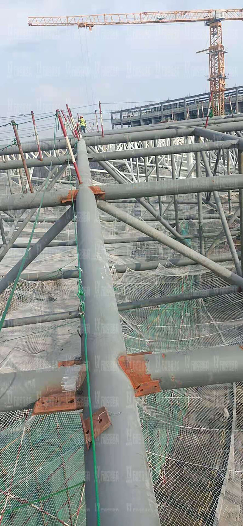 杭州亞運會棒（壘）球體育文化中心膜結(jié)構項目開始施工