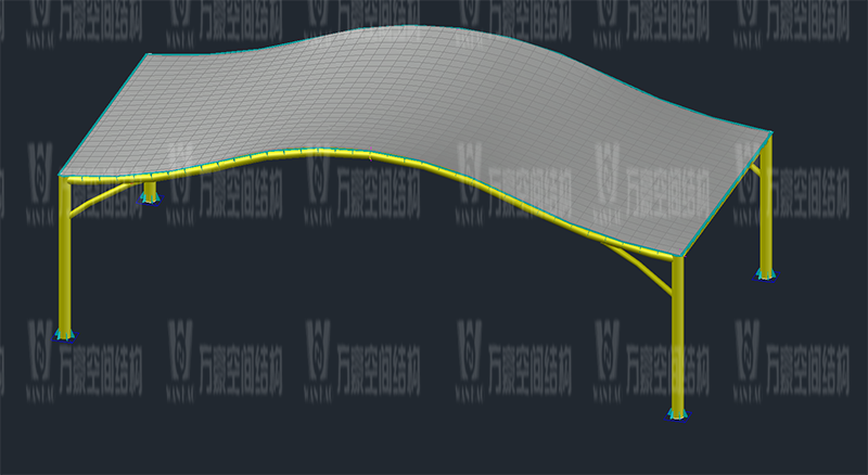 樂清鐵定溜溜樂園膜結構工程位于浙江省溫州市樂清市，項目鋼膜結構雨棚包括6號商業(yè)街蜂窩狀ETFE膜結構、檢票口PTFE膜結構、售票口PVDF膜結構。    目前，售票口、檢票口已全部完成；6號商業(yè)街支撐結構已安裝完成，正在吊裝網殼，網殼共分為11片，正在吊裝第3片。  樂清鐵定溜溜樂園膜結構工程商業(yè)街網殼吊裝中  樂清鐵定溜溜樂園膜結構工程商業(yè)街網殼吊裝中  樂清鐵定溜溜樂園膜結構工程商業(yè)街網殼吊裝中  樂清鐵定溜溜樂園膜結構工程商業(yè)街網殼吊裝中  樂清鐵定溜溜樂園膜結構工程商業(yè)街網殼吊裝中    期待整個工程的完工，來領略它別致的風采。