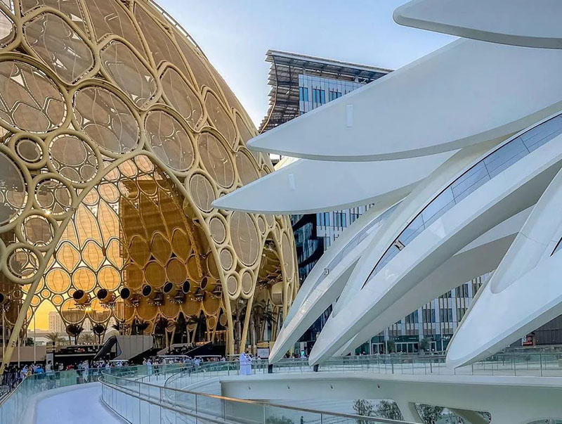 迪拜世博會廣場空間與數字藝術設計之美！