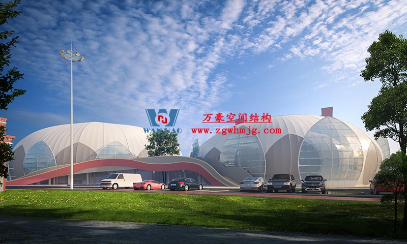 四川彭山訓練基地（一期）膜結構項目