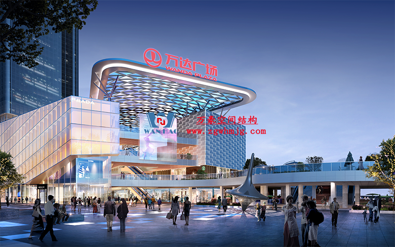 明宇廣場(chǎng)6號(hào)地塊商業(yè)(萬達(dá)廣場(chǎng))改造項(xiàng)目鋼膜結(jié)構(gòu)ETFE蓋頂天幕工程進(jìn)入鋼結(jié)構(gòu)吊裝階段 明宇廣場(chǎng)6號(hào)地塊商業(yè)(萬達(dá)廣場(chǎng))改造項(xiàng)目鋼膜結(jié)構(gòu)ETFE蓋頂天幕工程進(jìn)入鋼結(jié)構(gòu)吊裝階段