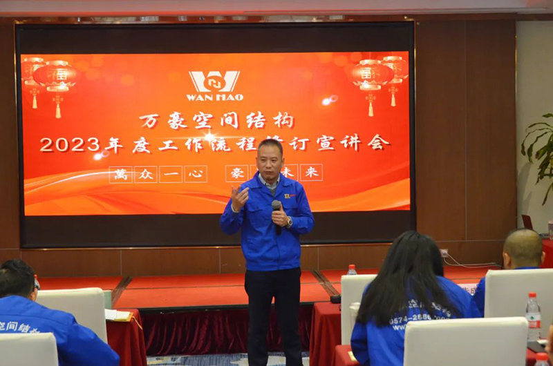 寧波萬豪空間結構2022年終會暨2023年度規劃會議勝利召開