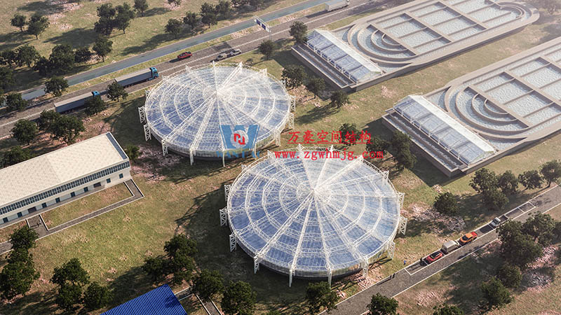 膜結構在污水池加蓋工程中受歡迎的原因