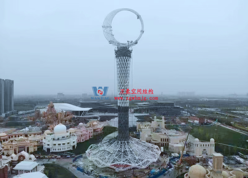 I TOWER-芭蕾舞者裙擺提升安裝階段完美收官！