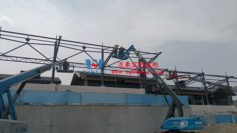 四川職業技術學院鋰電科技學院建設項目看臺膜結構工程