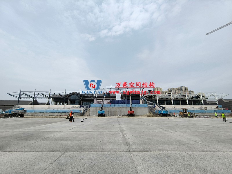 四川職業技術學院鋰電科技學院建設項目看臺膜結構工程