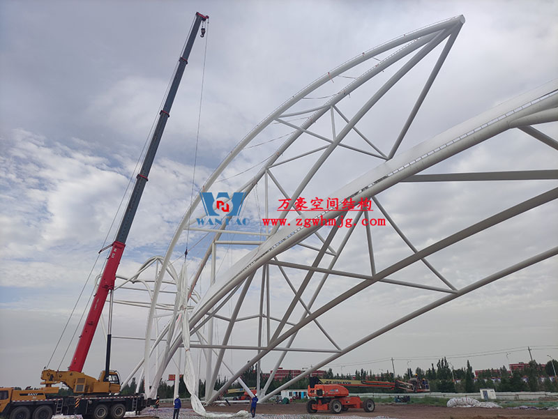 膜結構大門出入口的優勢特點