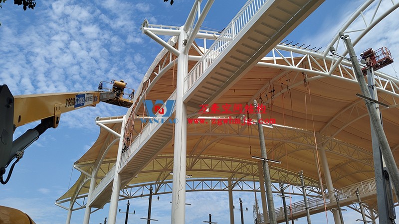 國(guó)網(wǎng)江西省電力有限公司培訓(xùn)中心實(shí)訓(xùn)基地改造膜結(jié)構(gòu)工程