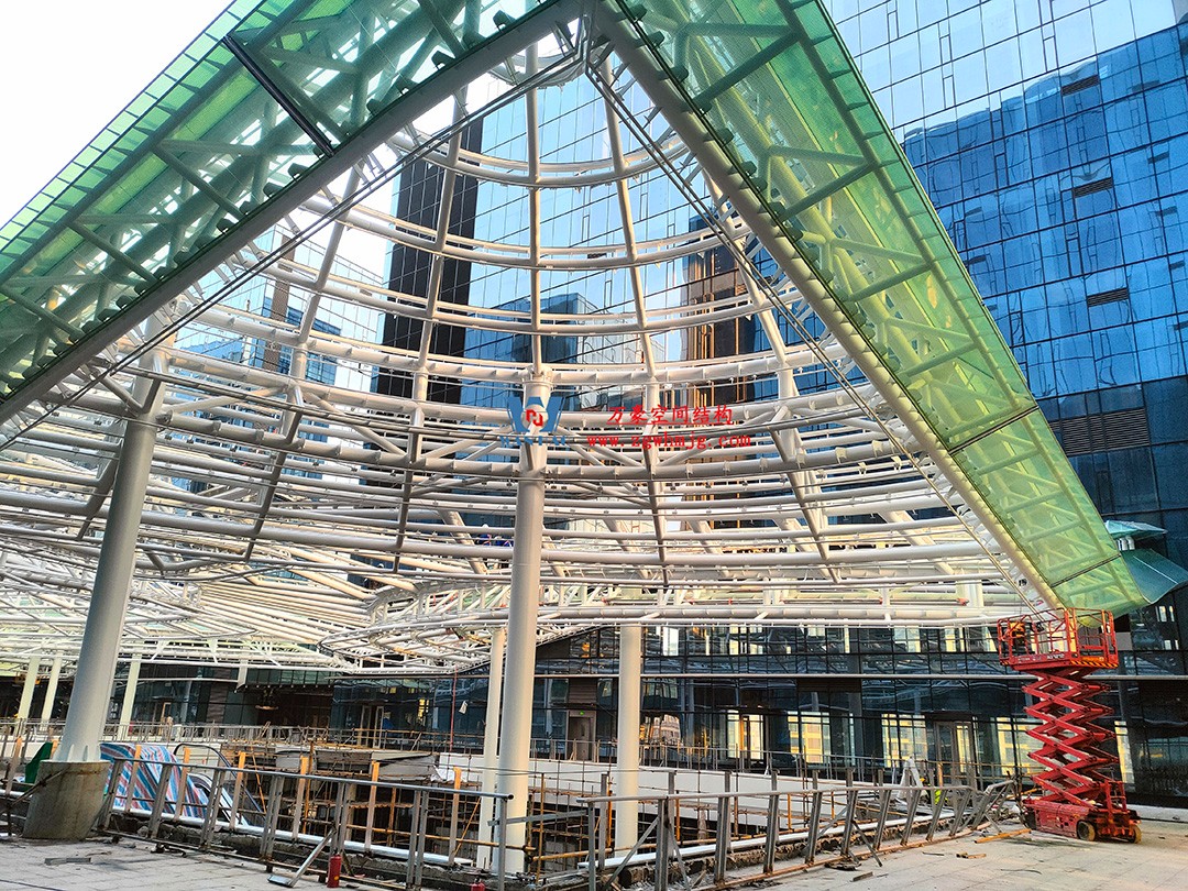 博多森谷項目中庭鋼膜結構工程