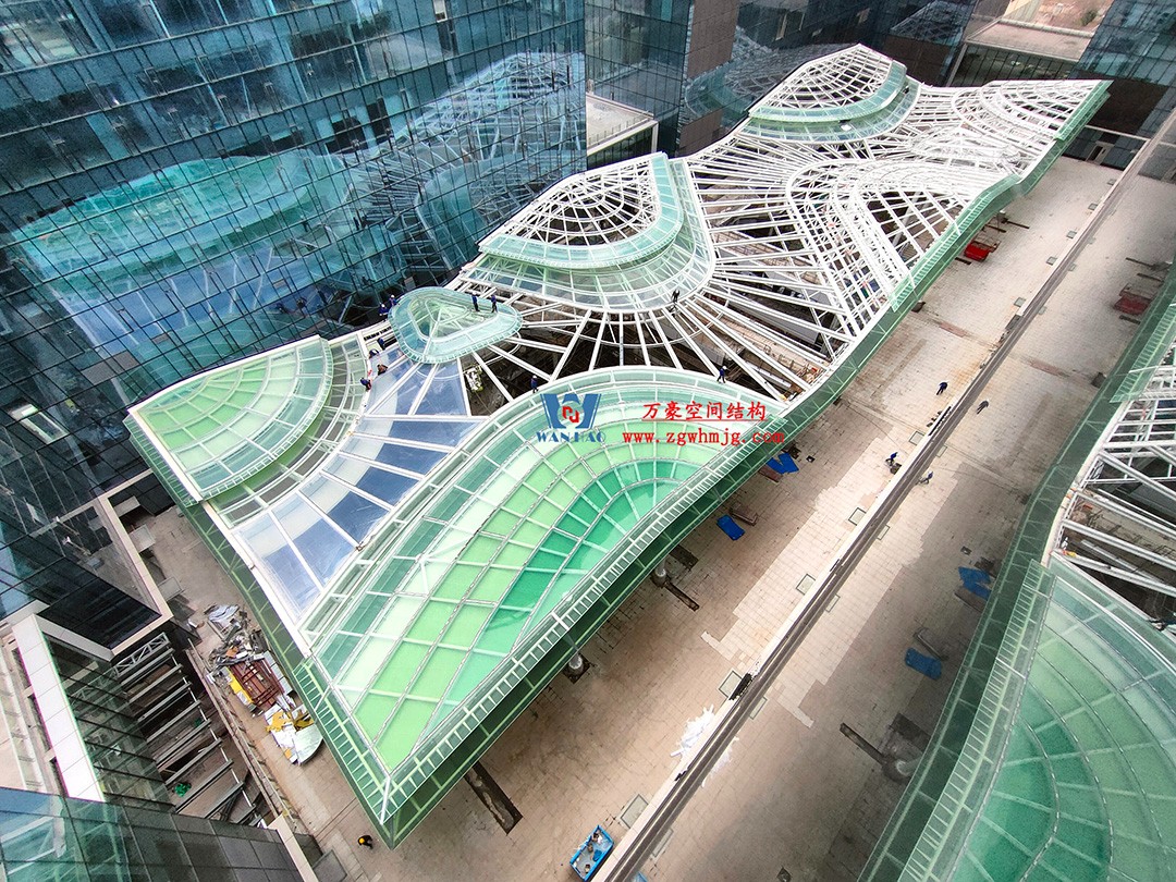 博多森谷項目中庭鋼膜結構工程