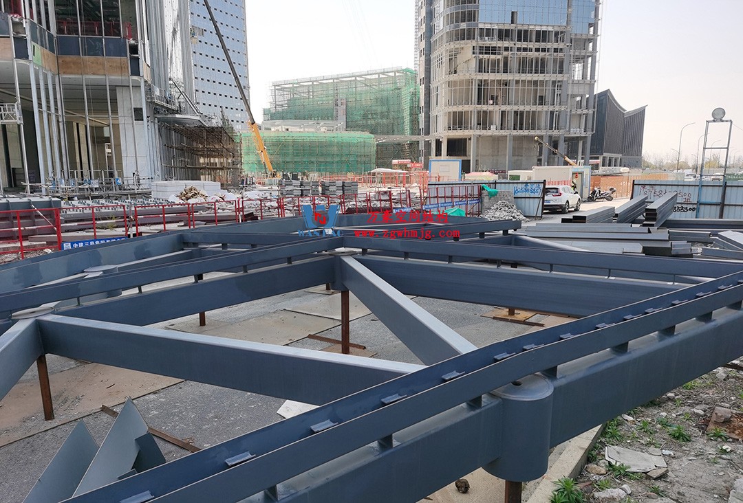 組合型創意消費空間|紹興華發金融活力城ETFE膜結構商業天幕