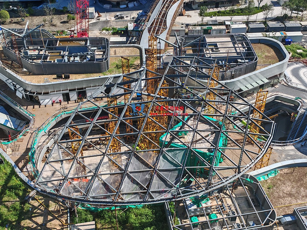 攻堅克難，全速推進|這個ETFE商業(yè)天幕迎來新進展