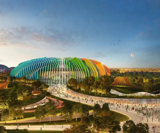 沙特公布2034年世界杯的15個(gè)場(chǎng)館設(shè)計(jì)，預(yù)計(jì)耗資數(shù)千億美元