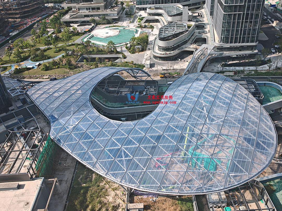 紹興華發金融活力城ETFE膜結構 紹興華發金融活力城ETFE膜結構