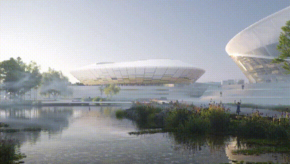 “太湖浮蓮”！萬(wàn)豪空間結(jié)構(gòu)助力無(wú)錫奧林匹克體育產(chǎn)業(yè)中心項(xiàng)目