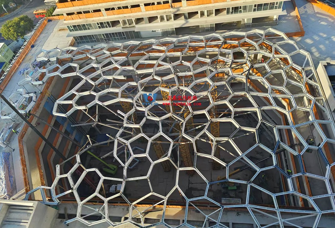 “老故事 新生活”——ETFE膜結構天幕，賦新生活理想