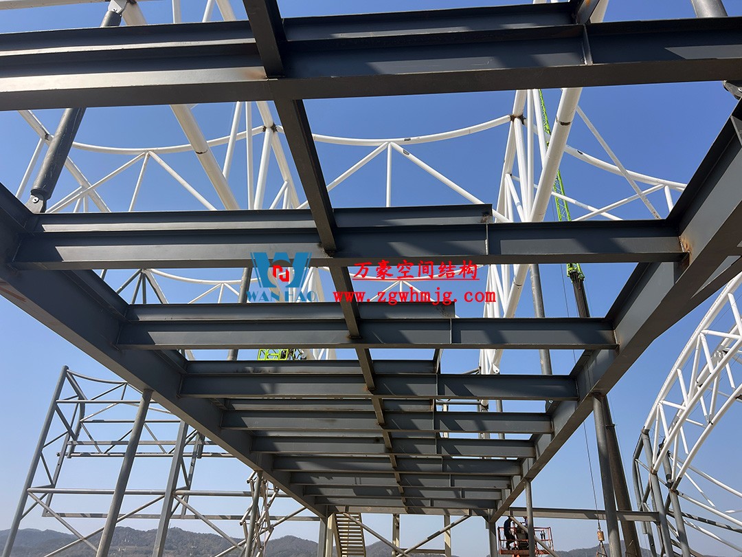 比亞迪紹興嵊州賽車場干拔沙坡觀景平臺鋼結構項目