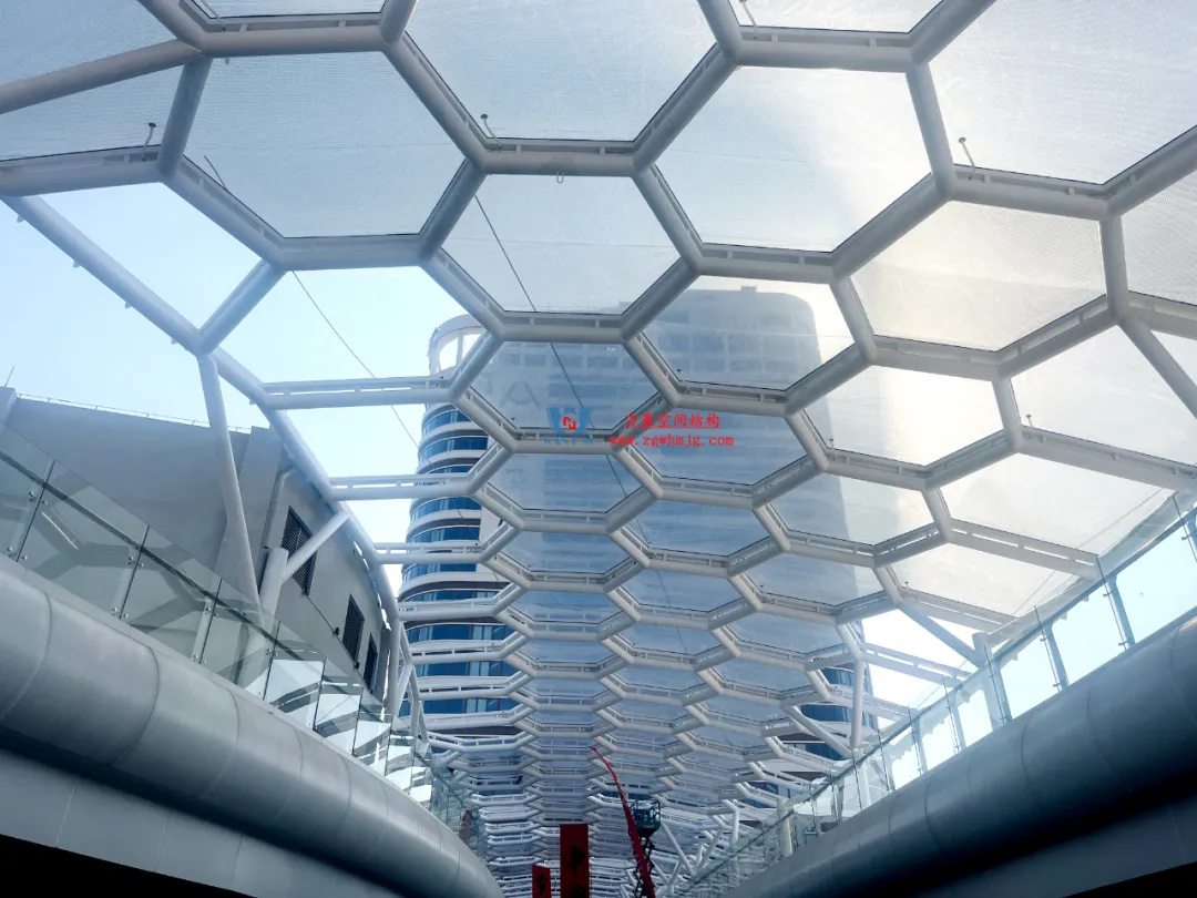廣州茂名總匯天街商業街ETFE膜結構工程 廣州茂名總匯天街商業街ETFE膜結構工程
