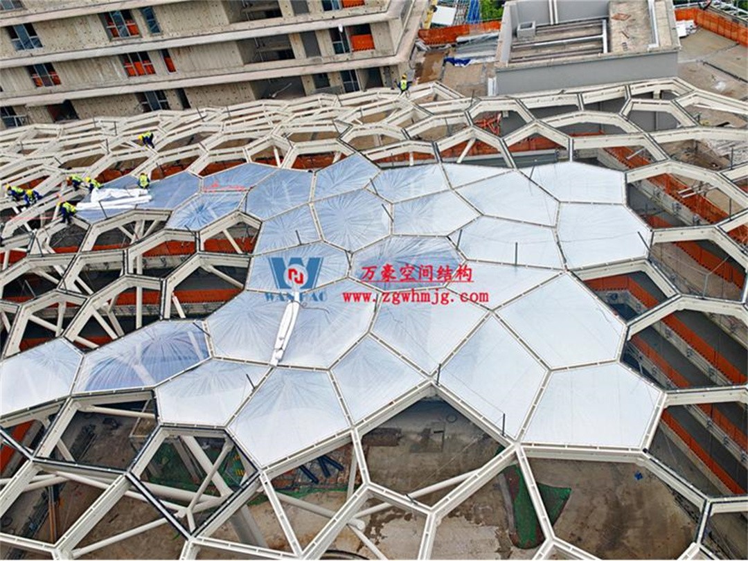 安吉縣昌碩小區地塊房產開發項目鋼結構天幕 安吉縣昌碩小區地塊房產開發項目鋼結構天幕