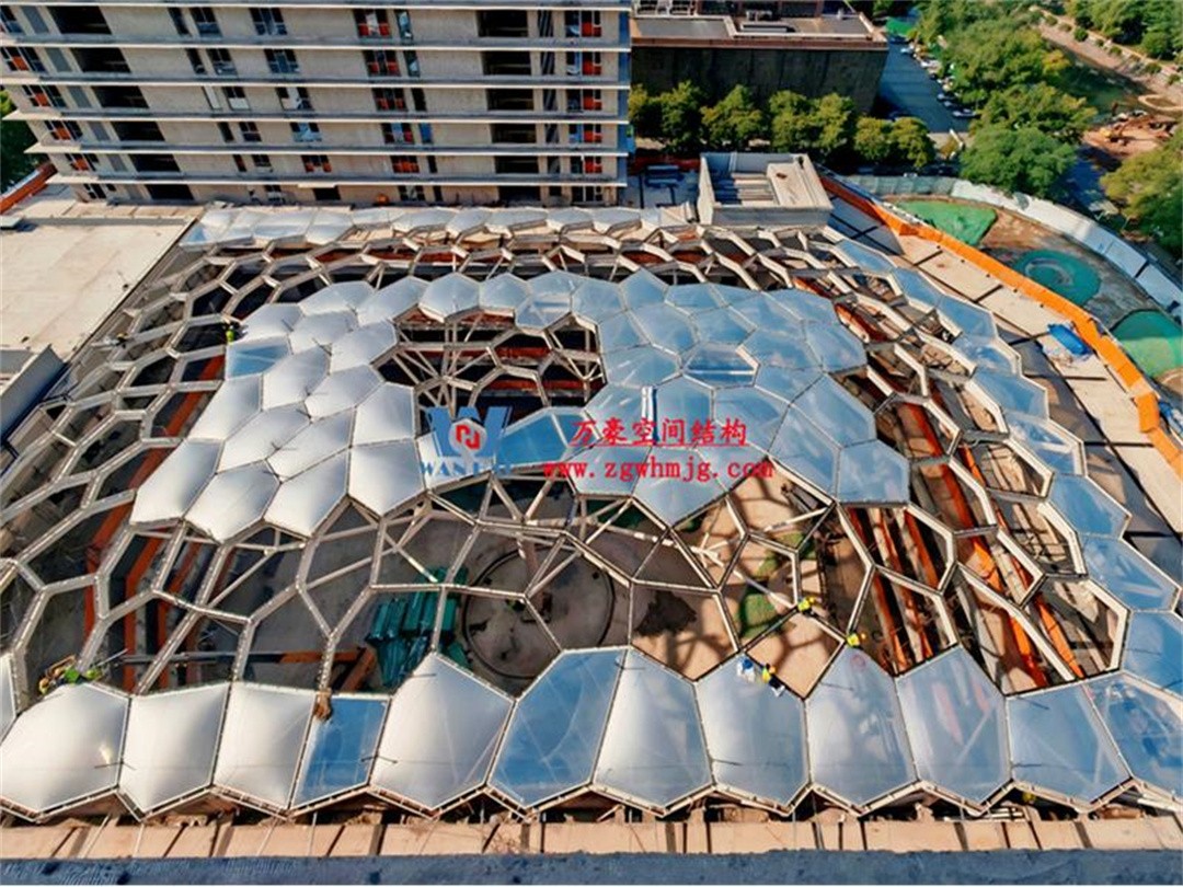 安吉縣昌碩小區地塊房產開發項目ETFE天幕 安吉縣昌碩小區地塊房產開發項目ETFE天幕