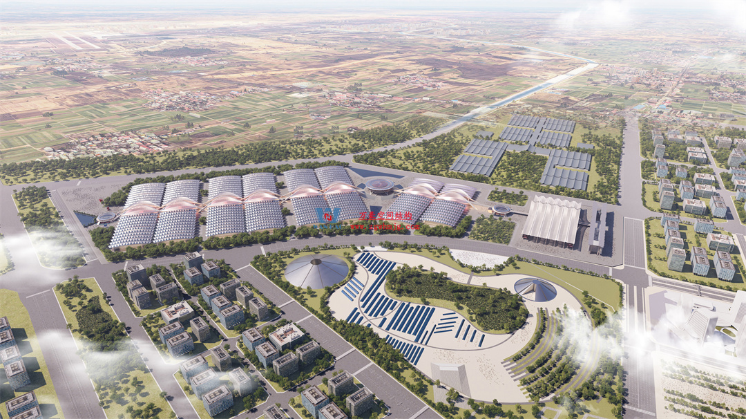 千帆競發勢如虹｜中原國際會展中心膜結構天幕攻堅實錄，擎起中原會展新地標！