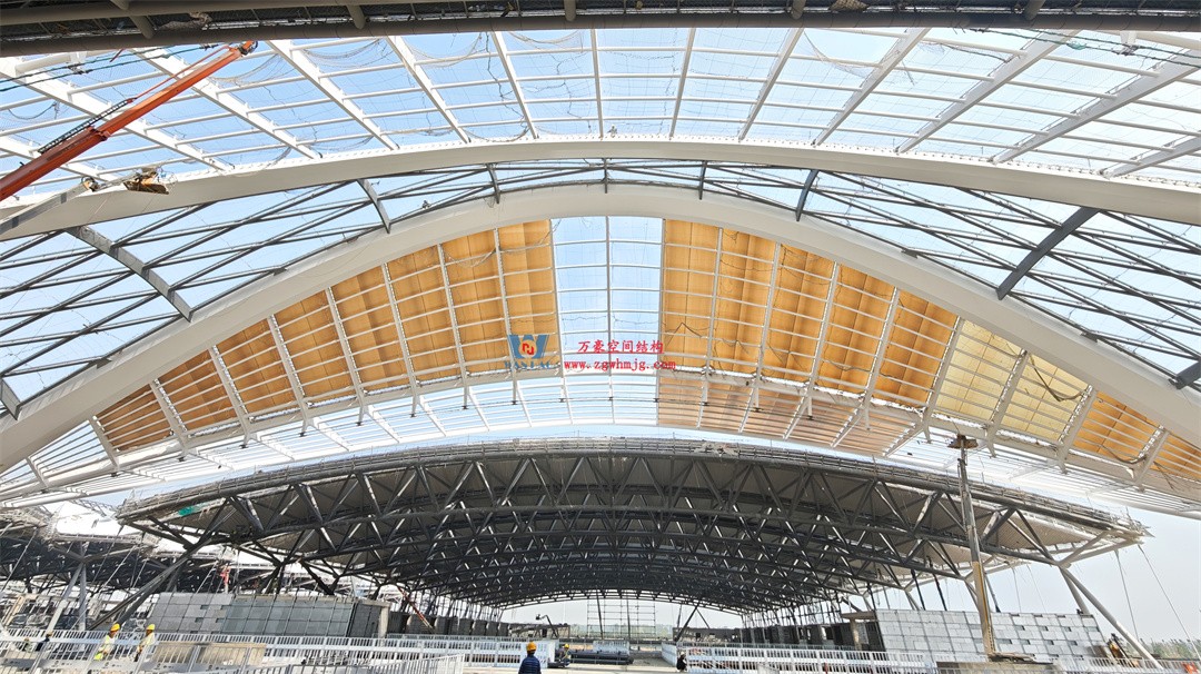 千帆競發勢如虹｜中原國際會展中心膜結構天幕攻堅實錄，擎起中原會展新地標！