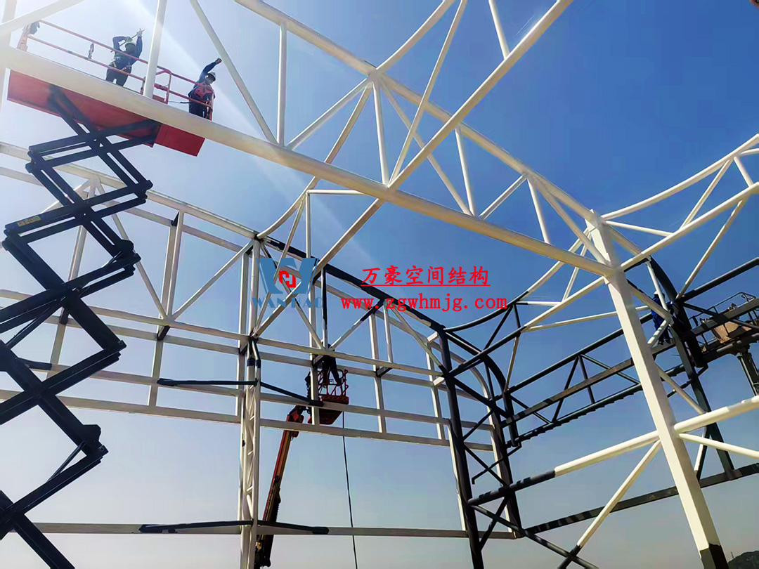 比亞迪紹興嵊州賽車場干拔沙坡觀景平臺鋼結構項目