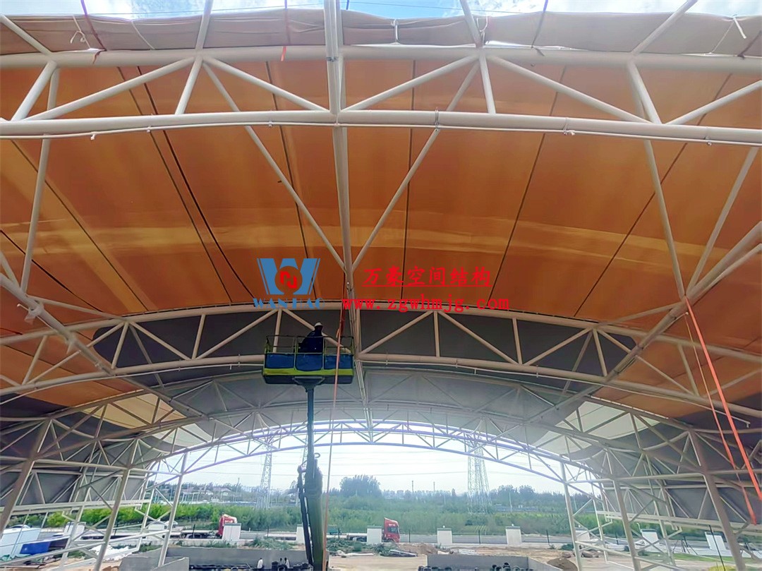 鄭州比亞迪沙坡PTFE膜結構工程