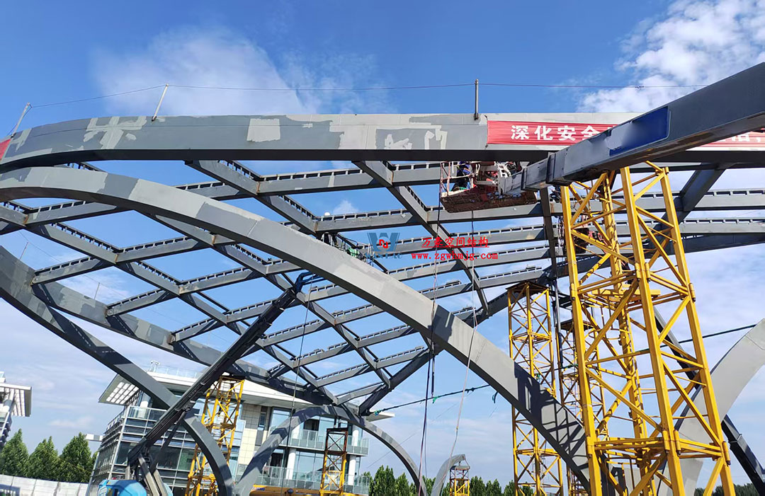 ETFE氣枕膜與雙曲面空間網殼結構結合是什么樣？一起來一睹真容