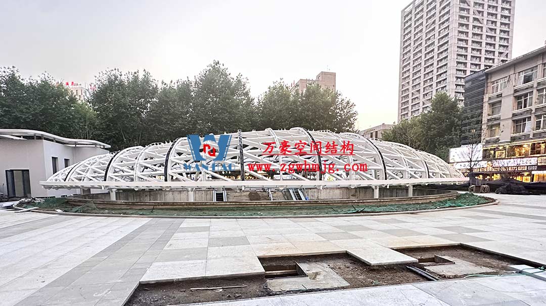 安吉縣人民路地塊房產(chǎn)開發(fā)ETFE膜結(jié)構(gòu)項(xiàng)目