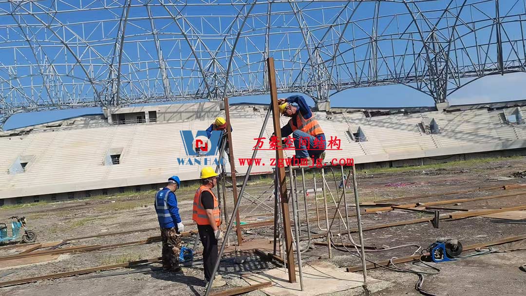 山東蓬萊體育場PTFE膜結構項目