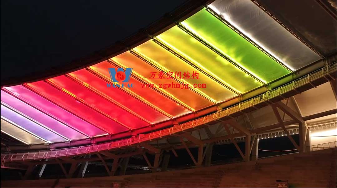 無錫奧林匹克體育產業中心ETFE膜結構項目 無錫奧林匹克體育產業中心ETFE膜結構項目