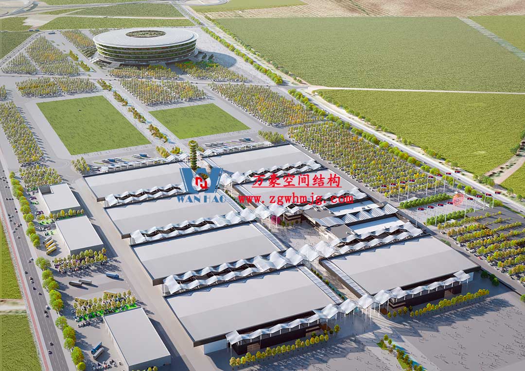 塞爾維亞國家展覽館鋼結構工程