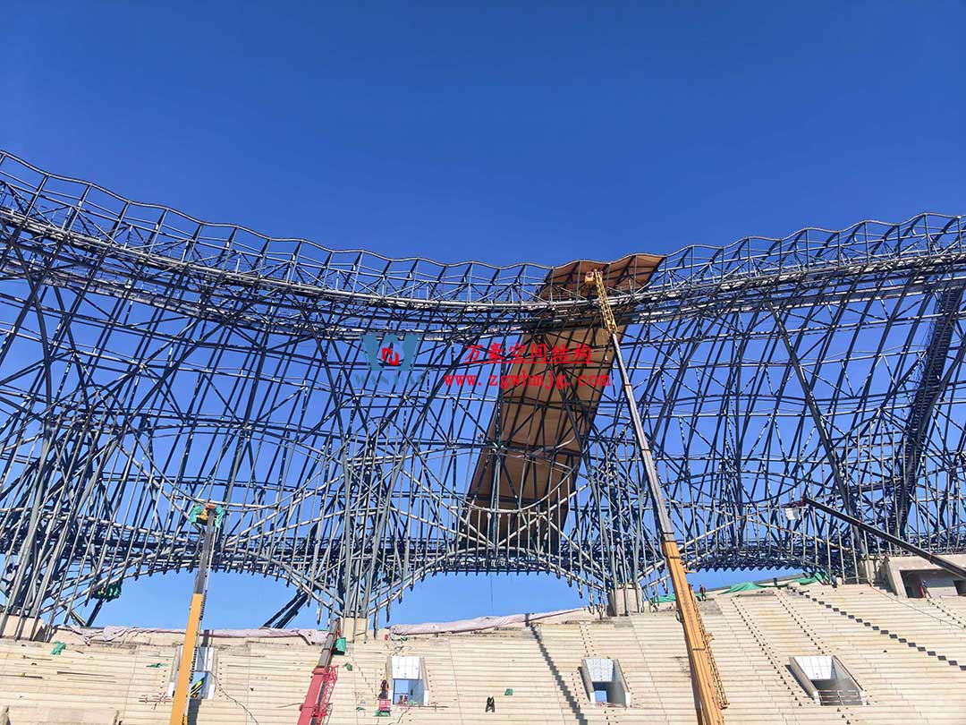 山東蓬萊體育場PTFE膜結構項目