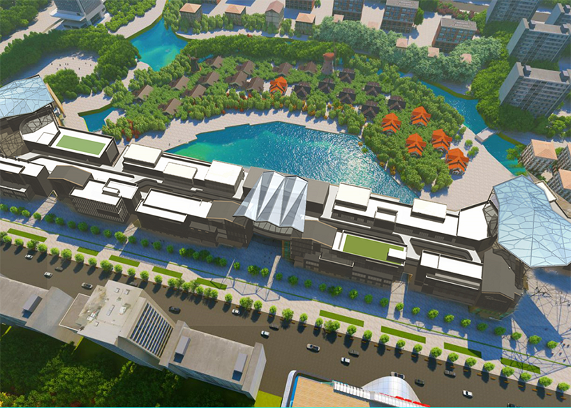 文一塘溪津門天幕鋼結構及ETFE膜結構氣枕膜