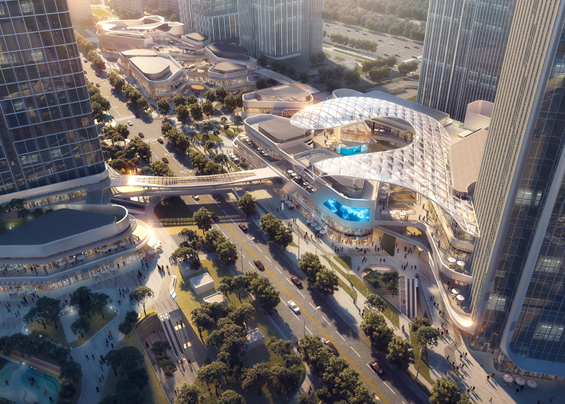 紹興華發金融活力城ETFE膜結構