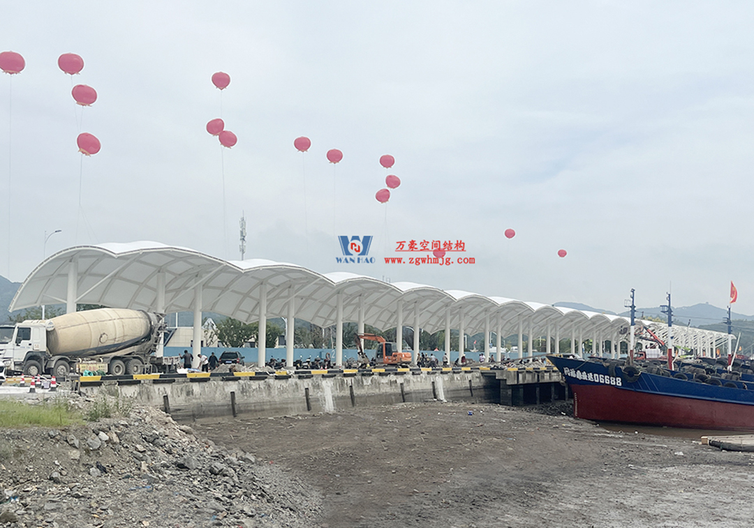 奉化區桐照漁港品質提升項目接近尾聲