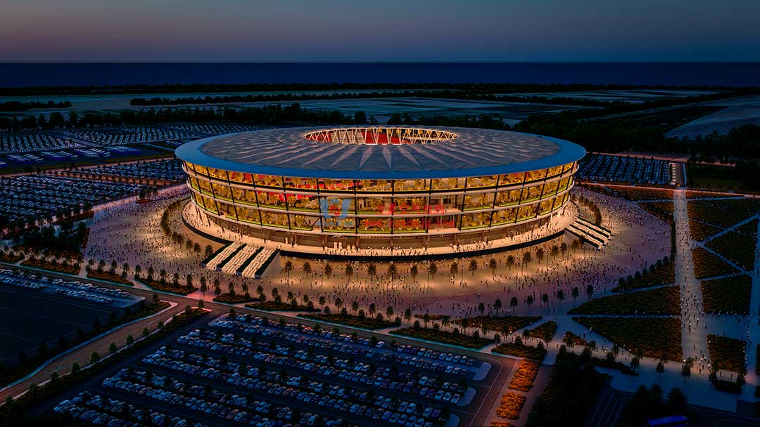 萬豪中標-塞爾維亞國家足球場