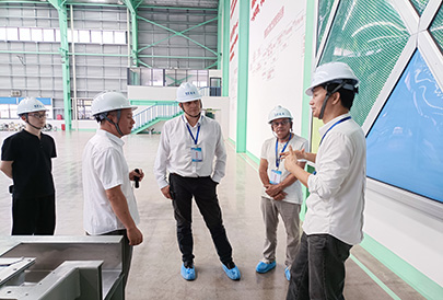 挪威客戶來(lái)訪