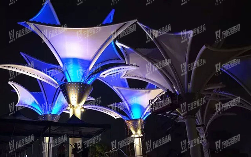 東莞市東江西岸PTFE網格覆膜結構